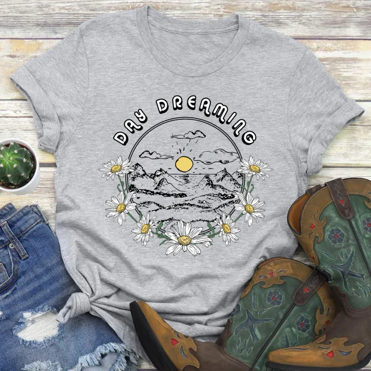 PSL-Nature Lover-Desert flowers  T-shirt Tee -02536