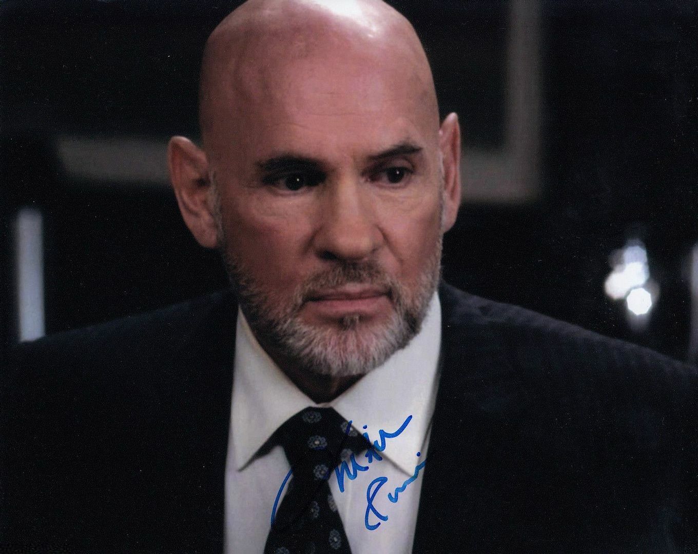 Mitch Pileggi Autograph Signed Photo Poster painting Print