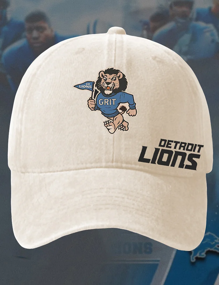 Detroit Lions Football Hat