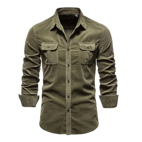 MEN'S VINTAGE CORDUROY SHIRT 86503503X