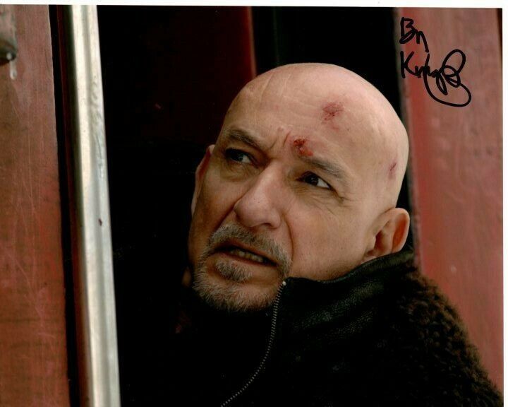 BEN KINGSLEY Signed Autographed TRANSSIBERIAN GRINKO Photo Poster painting