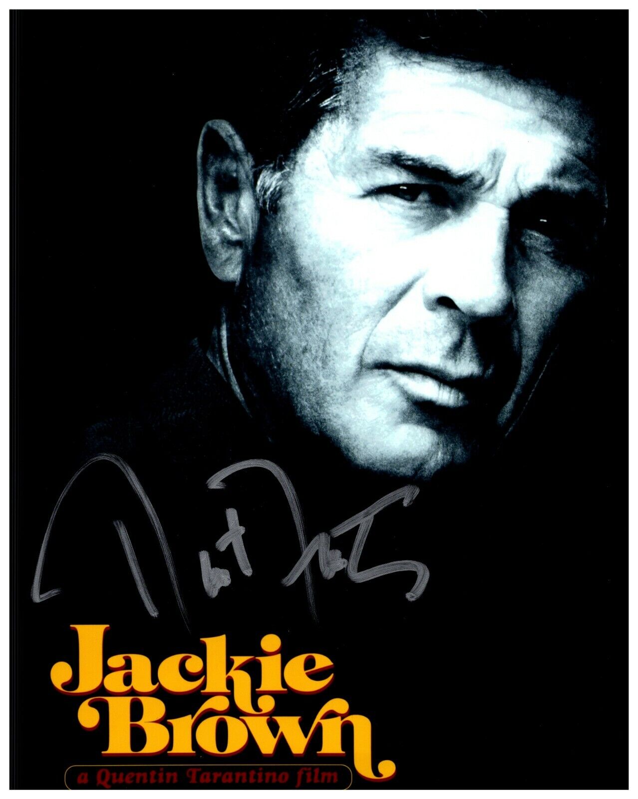 ~~ ROBERT FORSTER Authentic Hand-Signed JACKIE BROWN ~MAX CHERRY