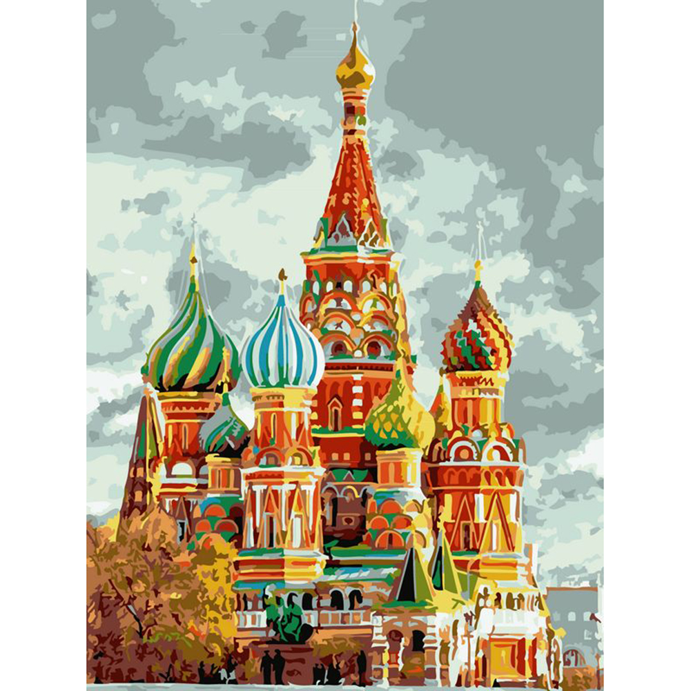 

40*50cm - Painting By Numbers - Castle, 501 Original