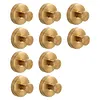2/4/6/8/10PCS Suction Cup Hooks Stainless Steel Loofah Towel Coat Bath Robe Hook