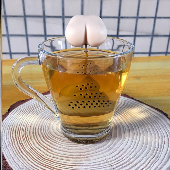 Reusable Funny Silicone Loose Tea Strainers