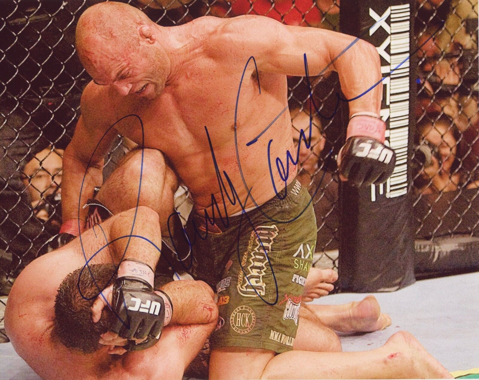 RANDY COUTURE Authentic Hand-Signed UFC - THE NATURAL