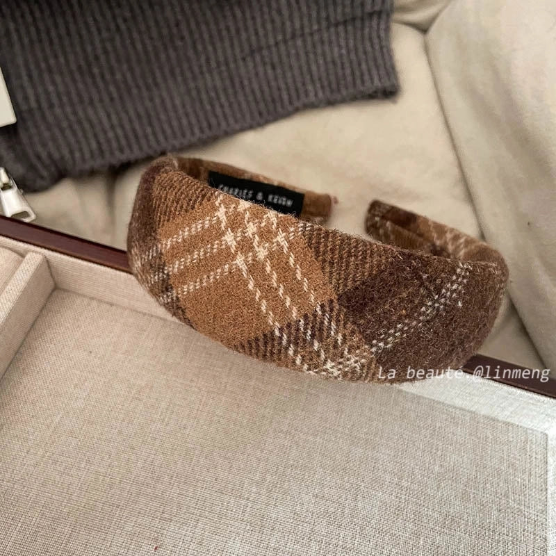 Elegant Retro Solid Color Cloth Hair Band