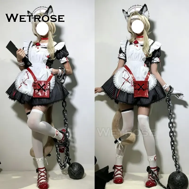 [Wetrose] In Stock Arknights Haze The Nursing Home Creepshow Game Outfit Cosplay Costume 
