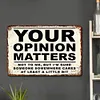 Humorous calligraphy - Metal Tin Signs(8*12Inch/12*16Inch)