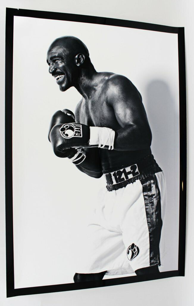 Evander Holyfield Signed Photo Poster painting Poster - COA JSA