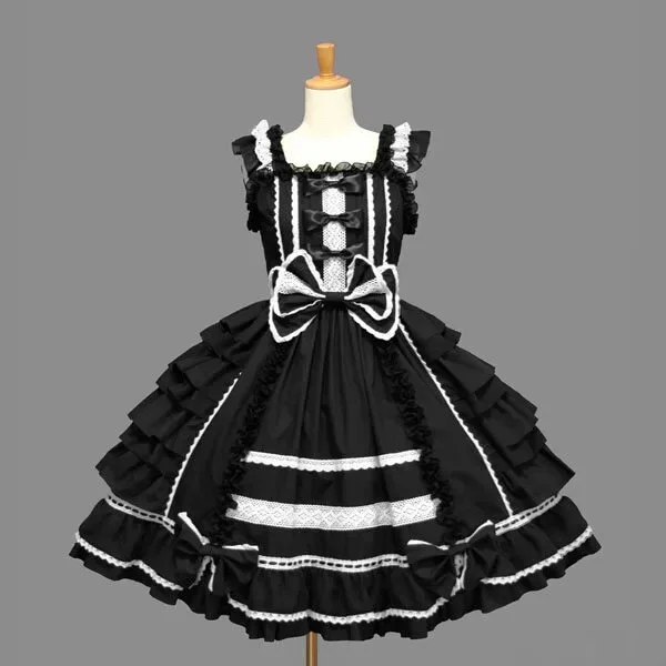 【Wetrose】In Stock Lolita 2023 Dress Casual Outfit Princess Gothic Mine Style Jirai Kei Maid Girl Cosplay Costume Retro Dark