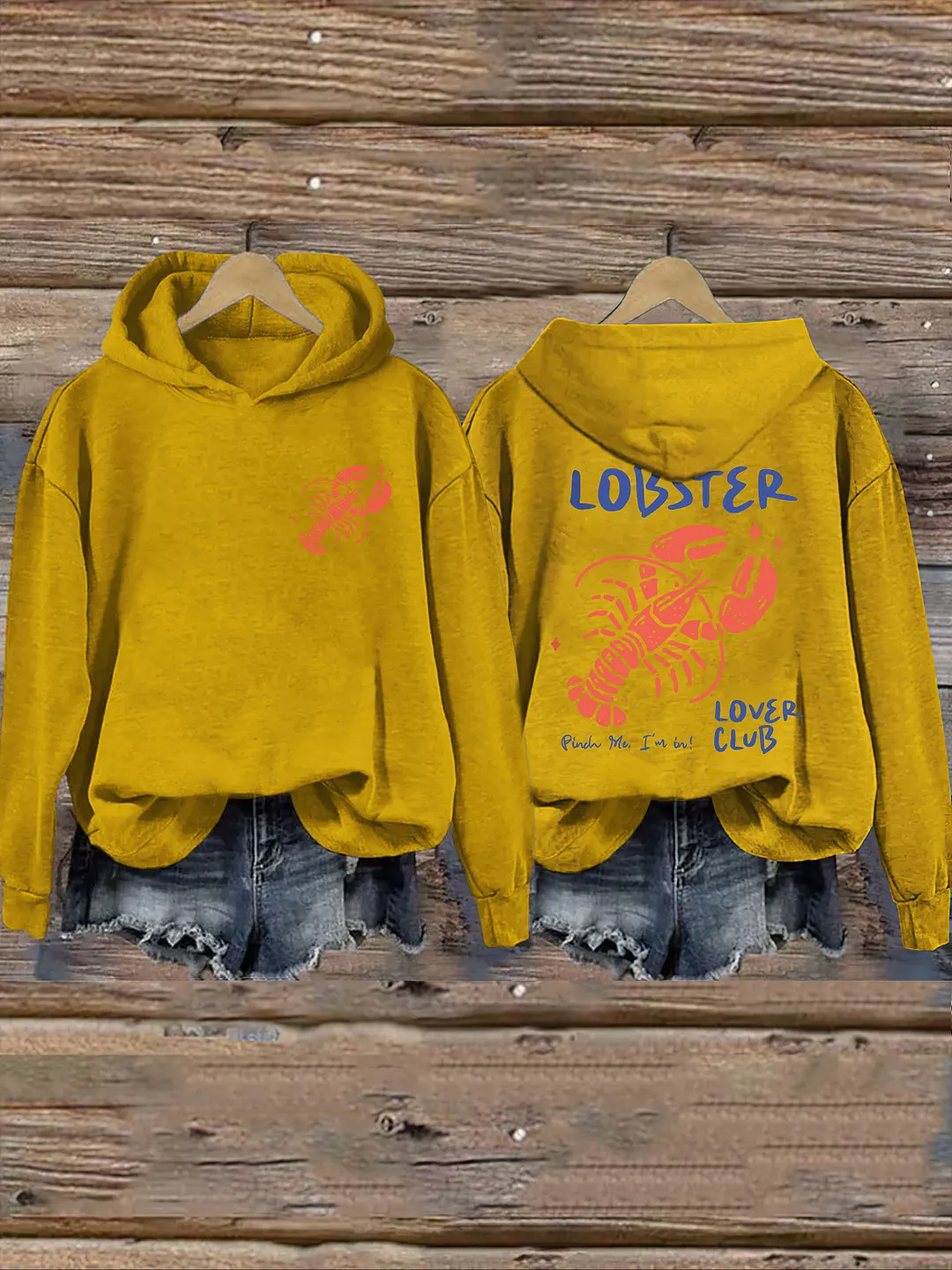 Lobster Lover Club Hoodie