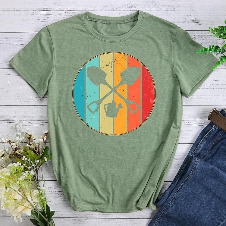 gardening Round Neck T-shirt