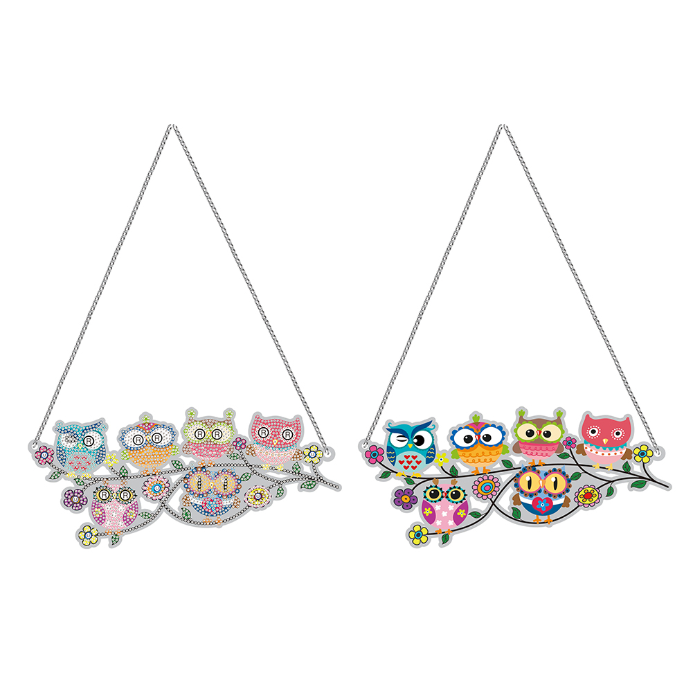 

Six Owl Acrylic - 5D DIY Craft Pendant, 501 Original