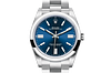 Rolex 124300 Oyster-Perpetual Bright Blue - New