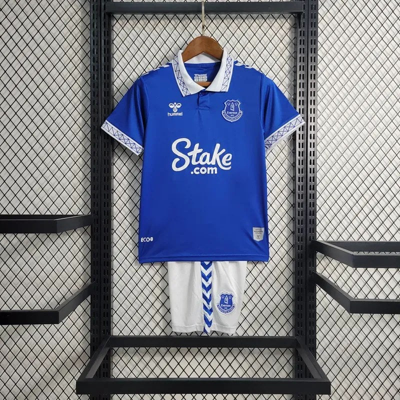 2023/2024 Kids Size Everton Home Soccer Jersey  1:1 Thai Quality mysite