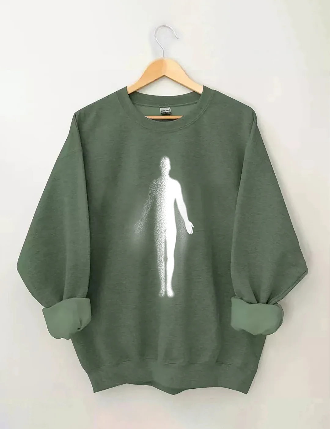 White Spirit Silhouette Sweatshirt
