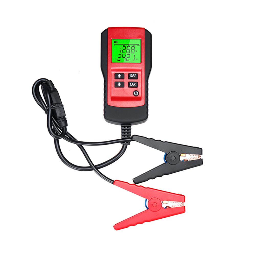 

Digital LCD Motorcycle Battery Load Tester Analyzer Diagnostic Tool (Red), 501 Original