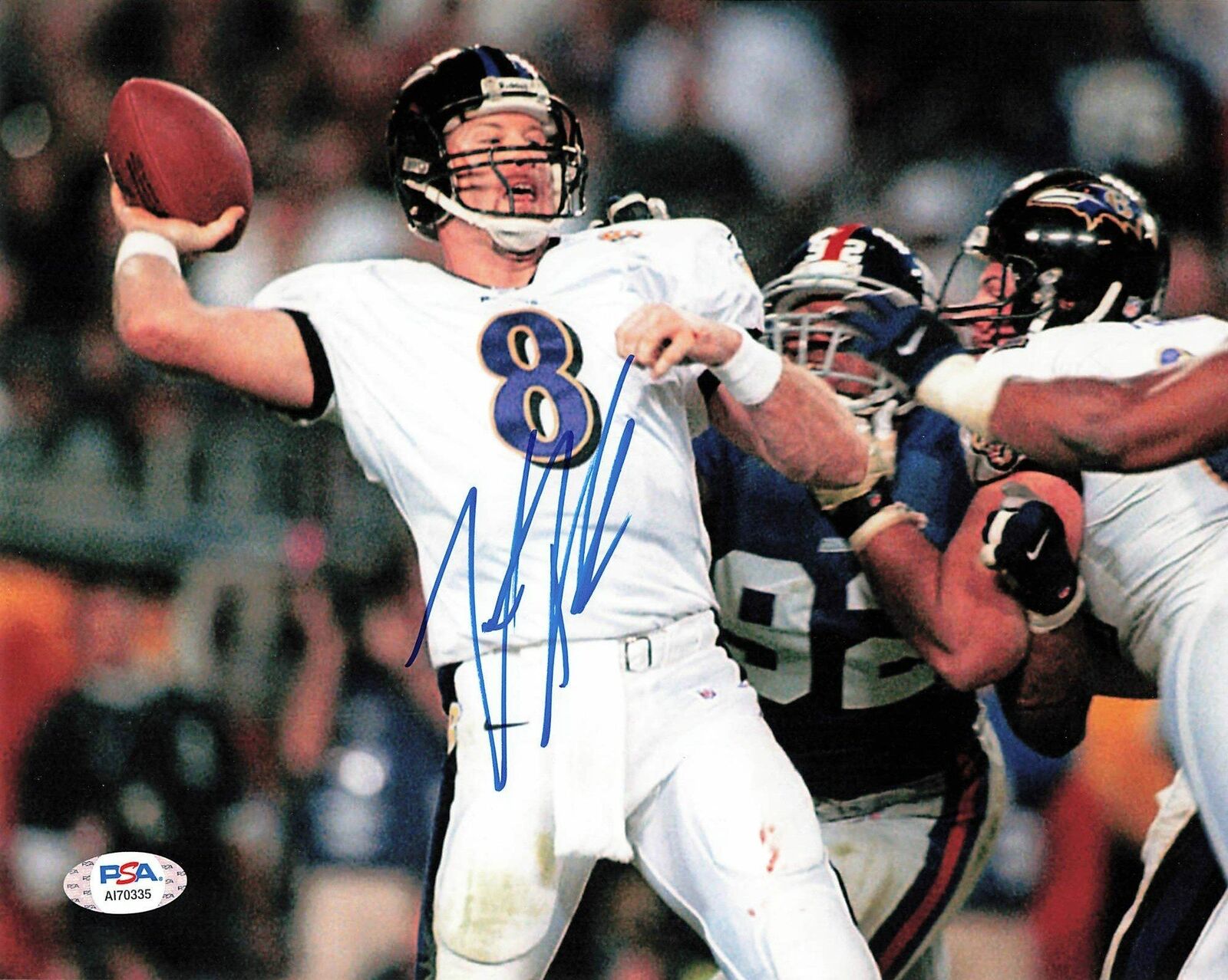 Trent Dilfer signed 8x10 Photo Poster painting PSA/DNA Baltimore Ravens Autographed