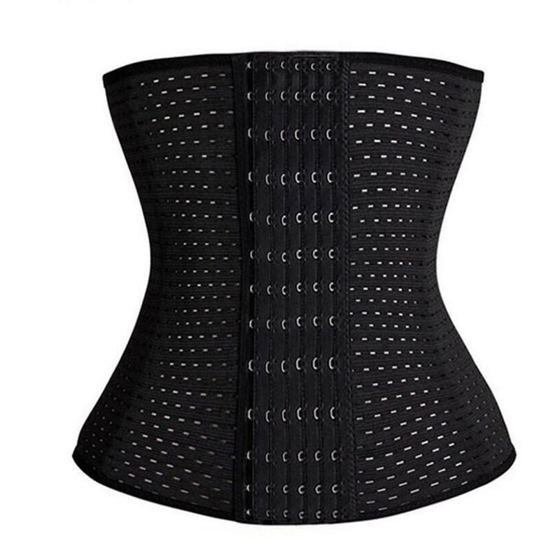 COLORIENTED Six Breasted Waist Cinchers Women Corset Belt Shaping Underwear Hollow Out  Ladies Shaper Front Buckle Dropship Item