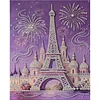 Diamond Painting-DIY Special Shaped Drill Pearl Painting Castle(35x45cm)