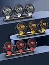 3 Head Electric Car Fan 2 Speeds Auto Air Circulation Fan for Home Desk Office