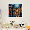 Colorful House - 14CT Counted Cross Stitch - 40*40cm