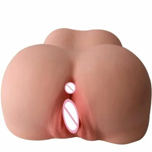 Khalesexx Sex Toys for men 3D Soft Silicone Vagina Anal Sex Dolls Male Masturbator butt