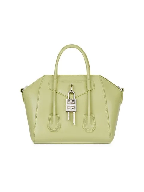 Givenchy Mini Antigona Lock Leather Satchel 4 out of 5 Customer Rating
