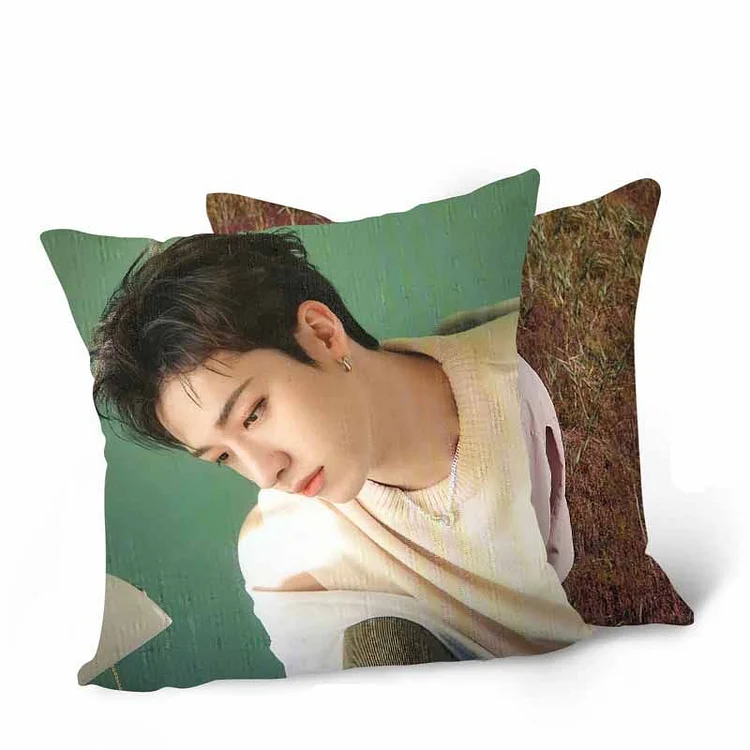 Kpop Stray Kids Pillow Covers Set Stray Kids New Album Double Sided  Pillowcase Set (15.7 X15.7 Inch)