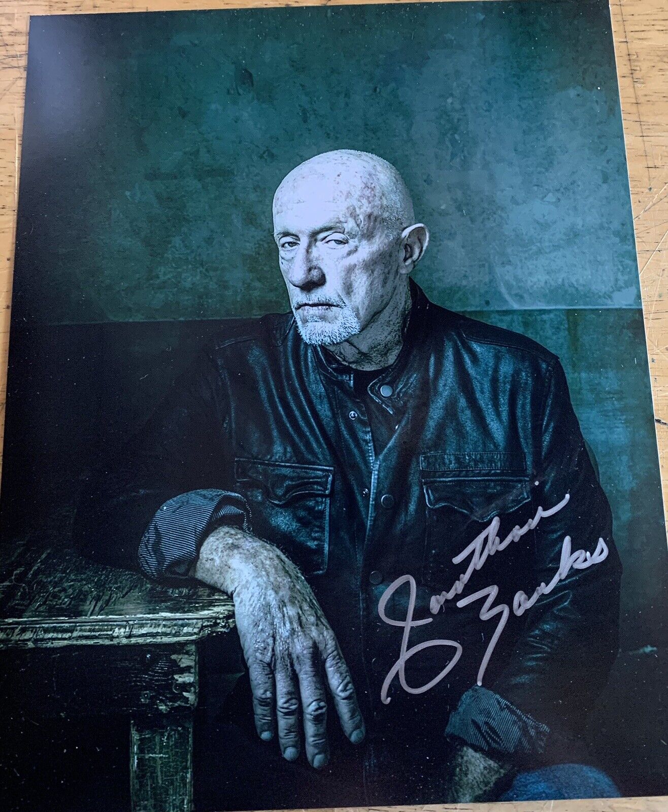 jonathan banks signed 8x10 Photo Poster painting Pic Better Call Saul Breaking Bad Auto