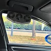 Solar Car Exhaust Fan with 3 Air Outlets Car Radiator Cooling Fan for All Cars