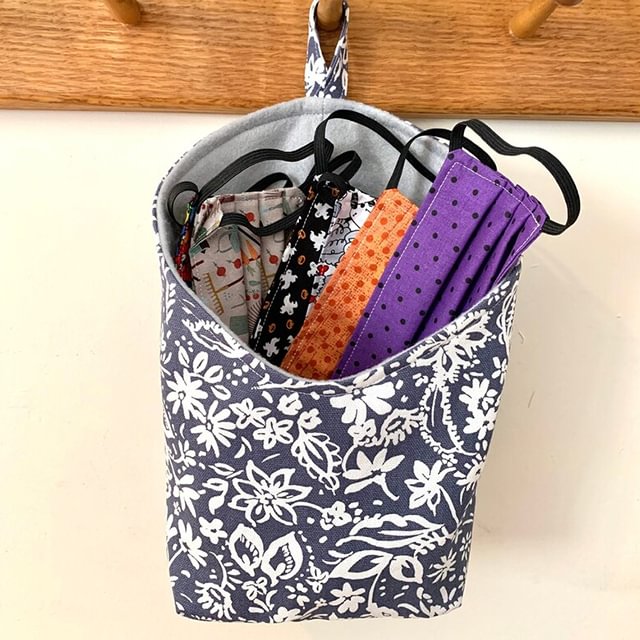 Versatile Fabric Storage Pod PDF Pattern With Instructions