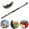 Carbon Fiber Fishing Rod Telescopic Spinning Rod Travel Rod Fishing Accessories