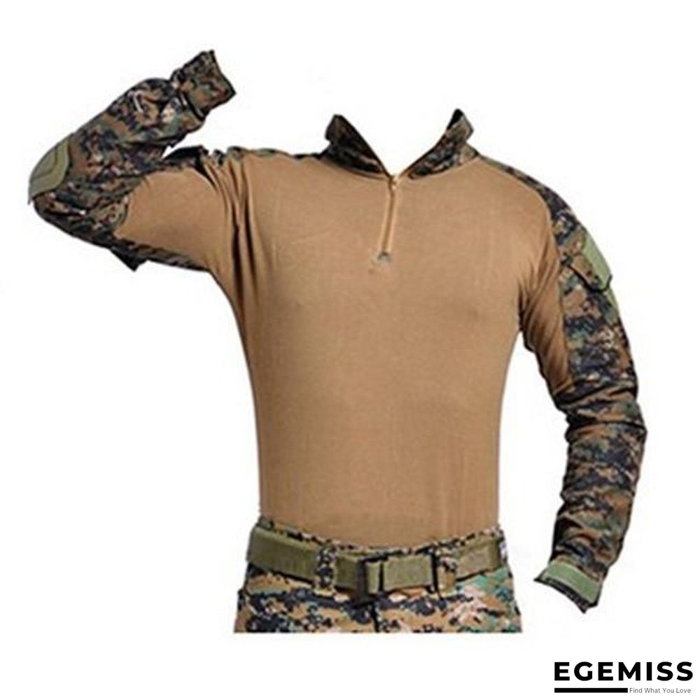 Camouflage colors Army Combat Uniform military shirt cargo multicam Airsoft paintball tactical cloth with elbow pads | EGEMISS