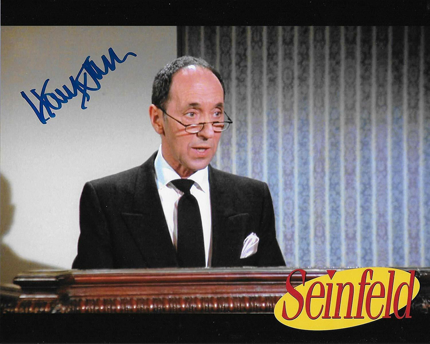 Harvey Jason Seinfeld Signed 8x10 Photo Poster painting At Hollywoodshow RARE!! #2