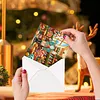 12pcs Soldier DIY Diamond Painting Greeting Cards with Envelopes