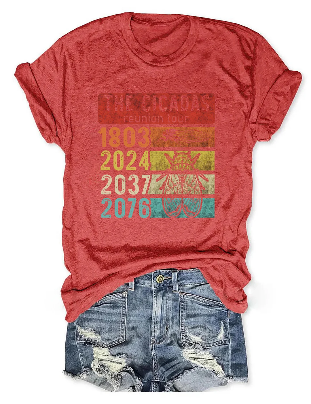 The Cicadas Reunion Tour T-shirt