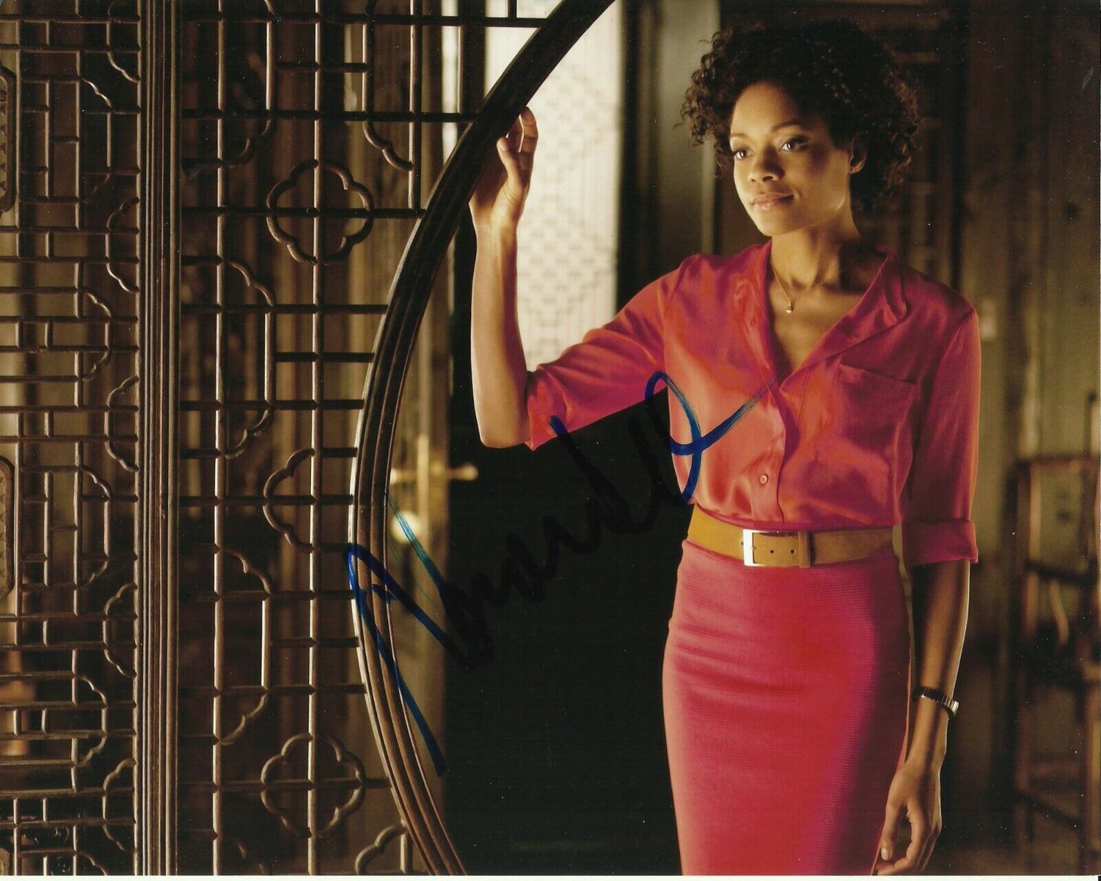 NAOMIE HARRIS SIGNED BOND Photo Poster painting UACC REG 242 (6)