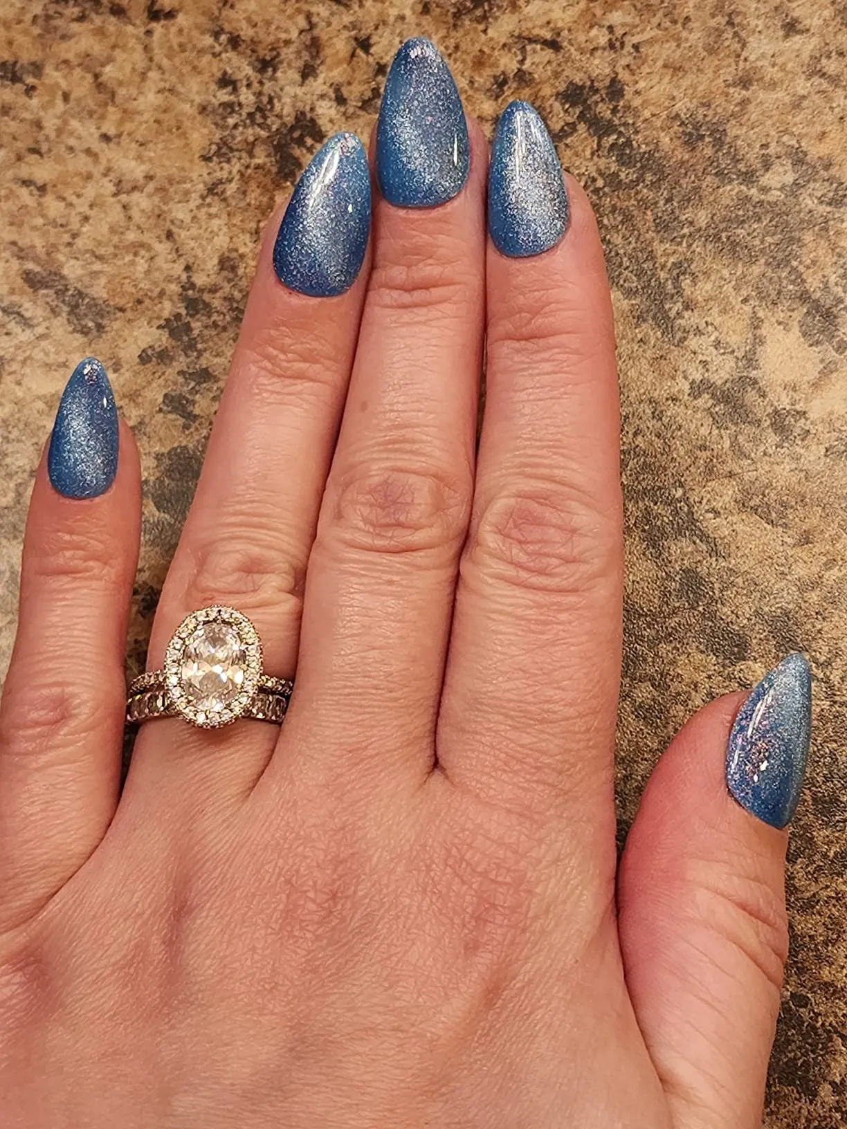 The most beautiful cat eye nail polish