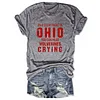 On A Silent Night In Ohio You Can Hear Wolverines Crying Tee