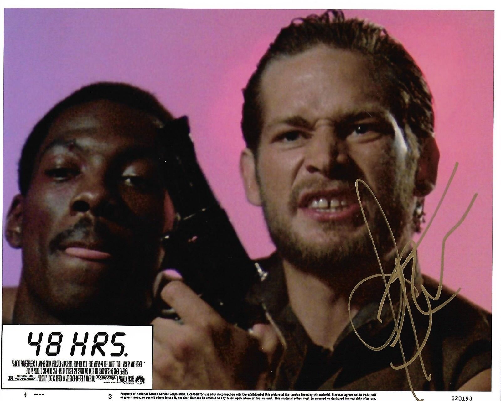 James Remar REAL hand SIGNED 8x10 Photo Poster painting w/ COA Autographed 48 HRS