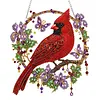 Bird DIY Diamond Painting Acrylic Special Shape Pendant Hanging Kit