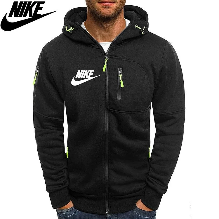 Nová zimná pánska športová bunda s kapucňou NIKE