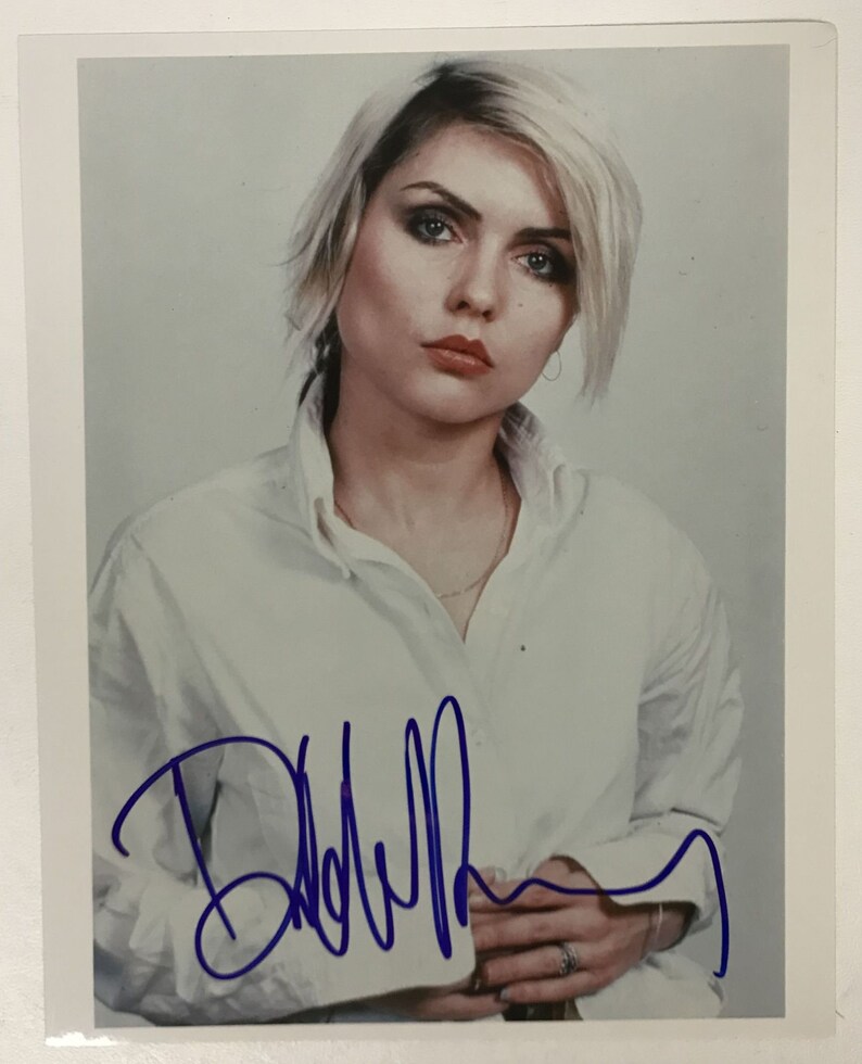 Debbie Harry Signed Autographed Blondie