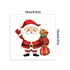 Christmas 11CT DIY Stamped Cross Stitch Kits Needlework Embroidery Kit 5.91x5.91inch Cross Stitch Art and Crafts Kits for Beginners Adults Home Decor