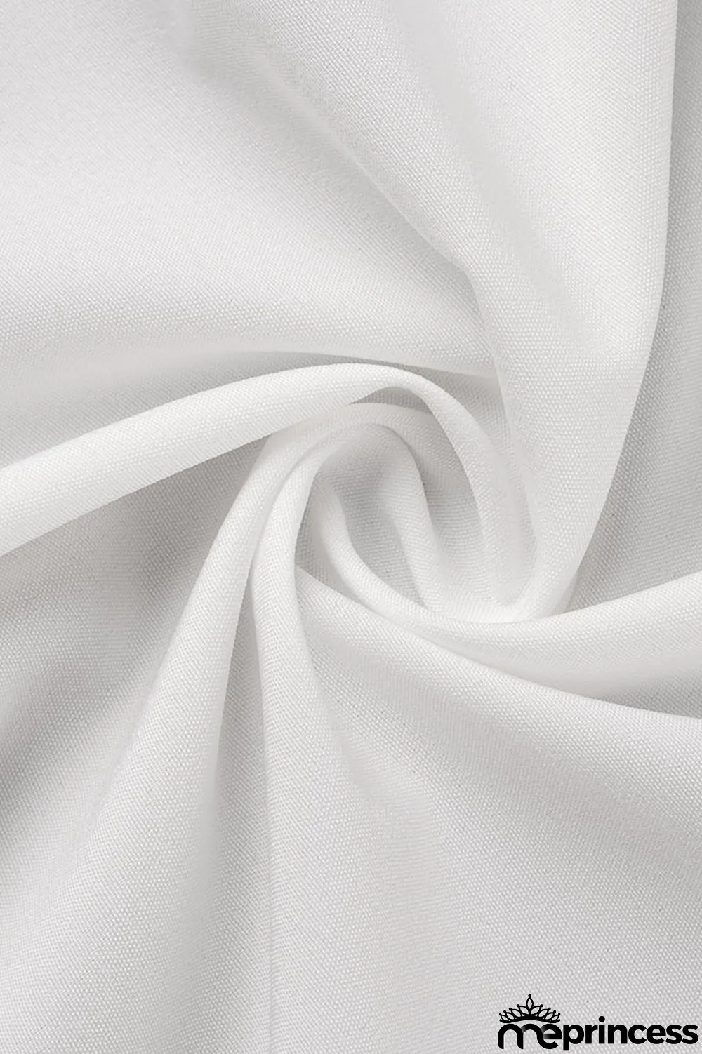 White Fashion Casual Solid Slit Turndown Collar Long Sleeve Shirt Dress