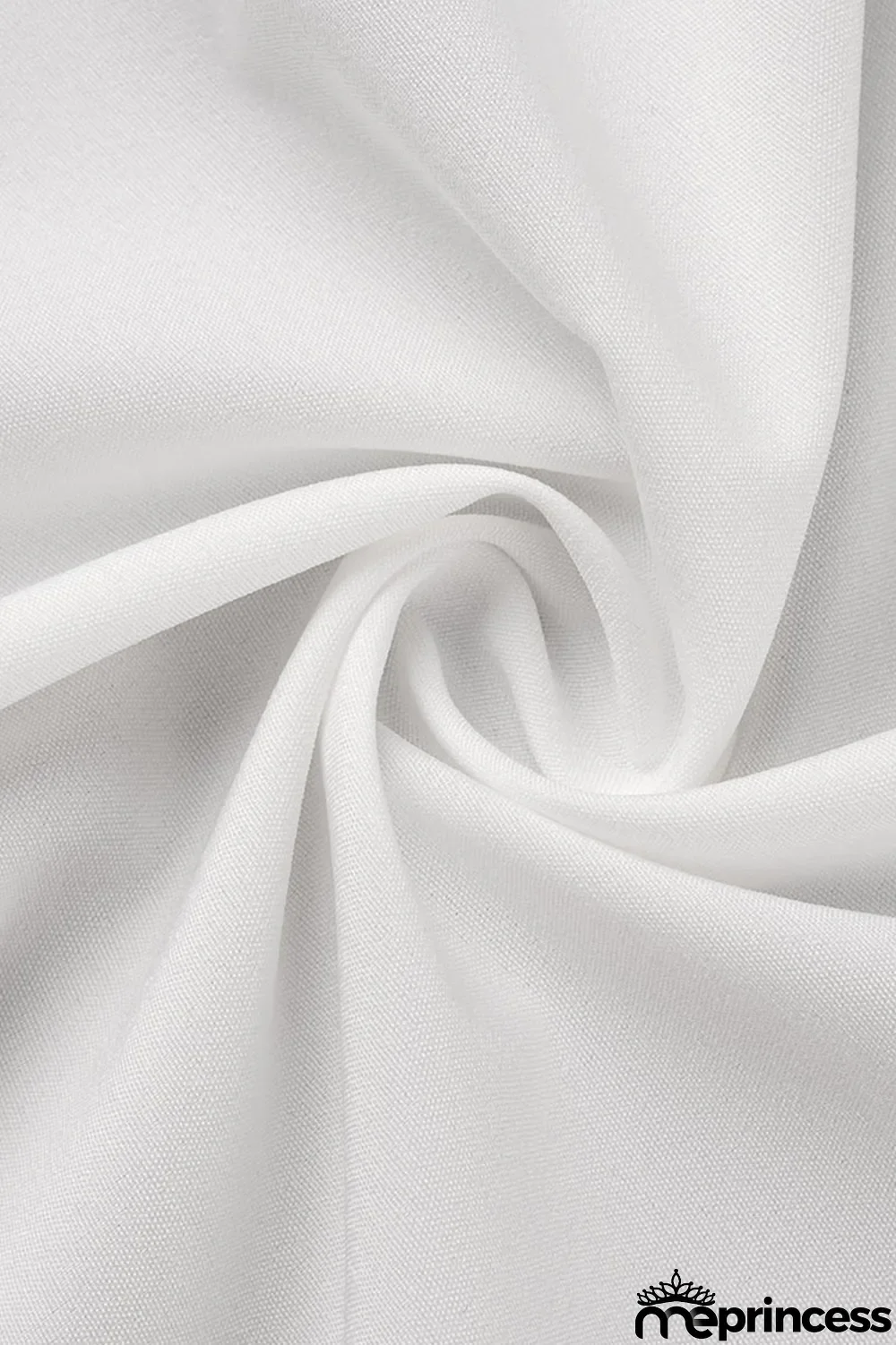 White Fashion Casual Solid Slit Turndown Collar Long Sleeve Shirt Dress