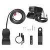 Motorcycle USB Charger 12V Dual USB Type C PD & QC 3.0 Motorcycle Phone Charger with ON/Off Switch for Phone Tablet GPS etc