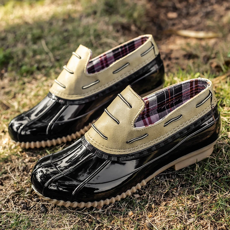 Women‘s Non-Slip Wear-Resistant And Comfortable Large Size Duck shoes -loafers